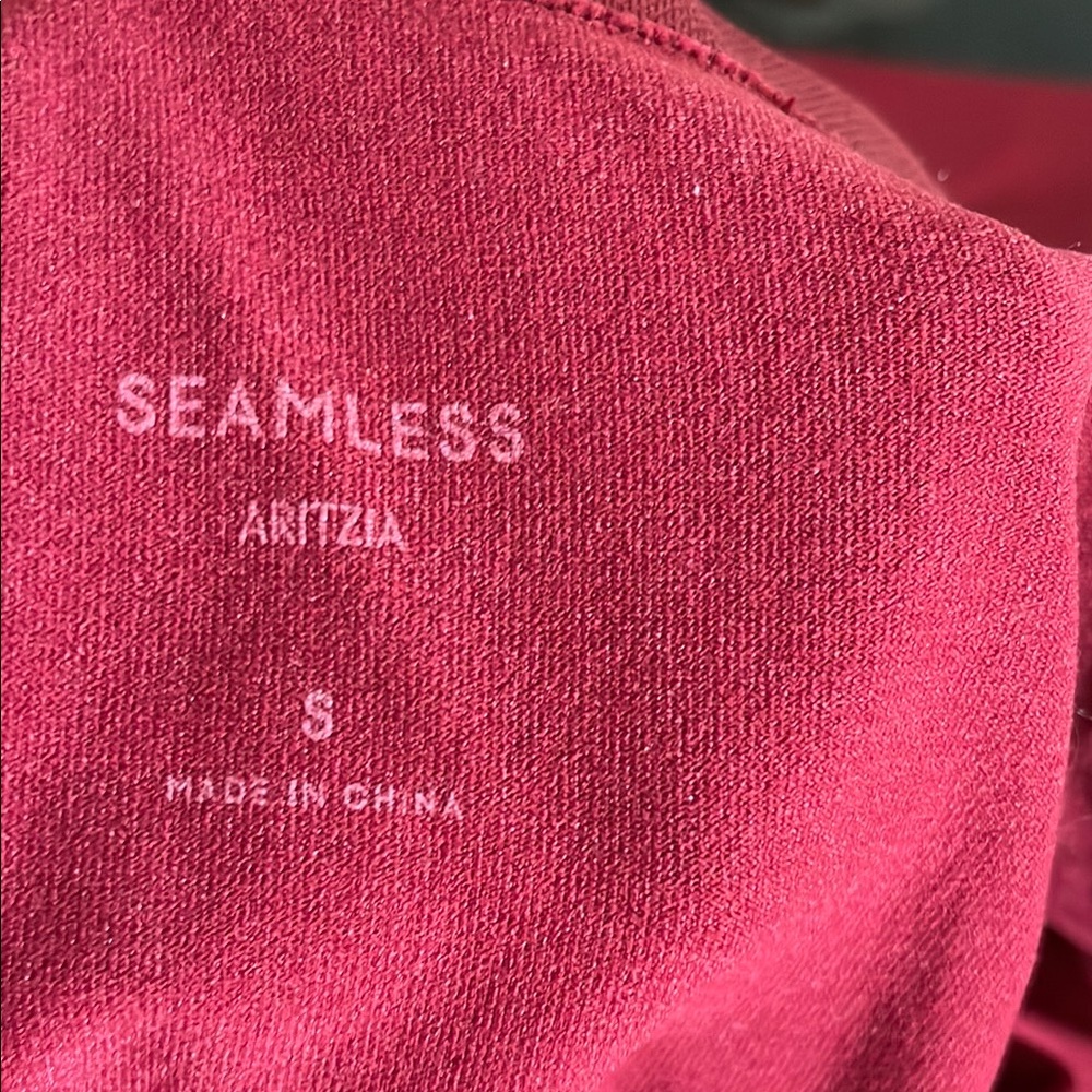 Aritzia Seemless Strapless wine midi Dress-Shapewear - Picture 2 of 8